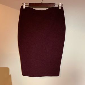 Apt 9 cranberry/Maroon Pencil Skirt